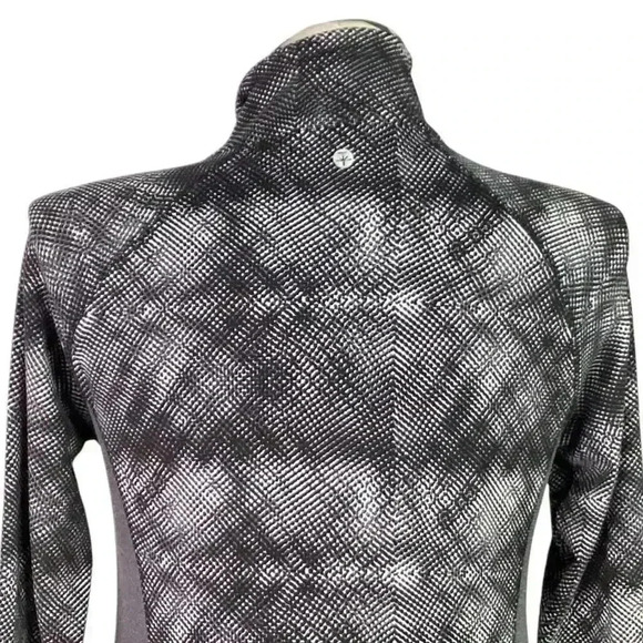 Soybu Pullover Women L Gray Half Zip Stretch Mesh Long Sleeve Running Yoga Top - Picture 7 of 8